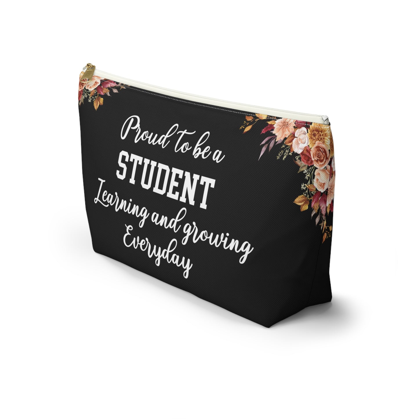 Student Essentials Pouch School Supplies Organizer Pencil Case Study Kit Zipper Bag For Teens Kids College Stationery Holder
