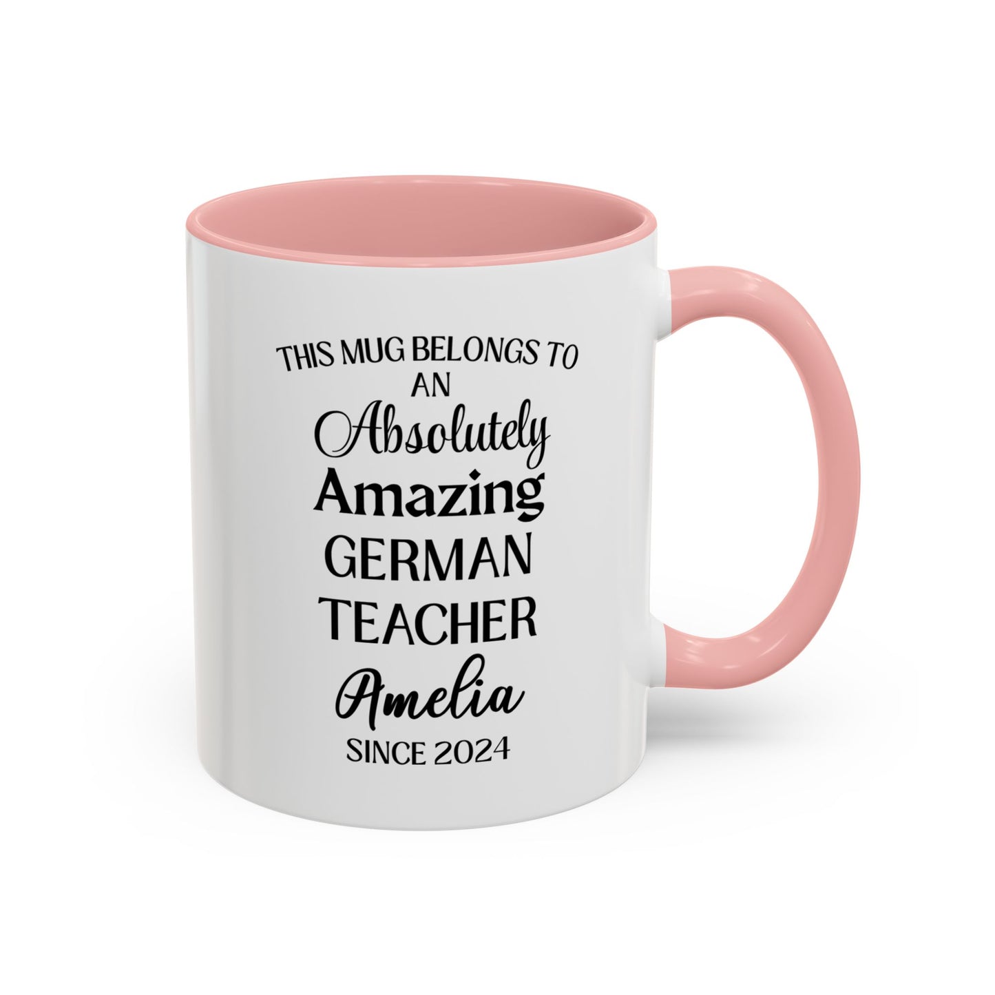 Custom German Teacher Mug, Funny Language Teacher Gift, Personalized German Mug, Danke Schön Cup, Classroom Gift