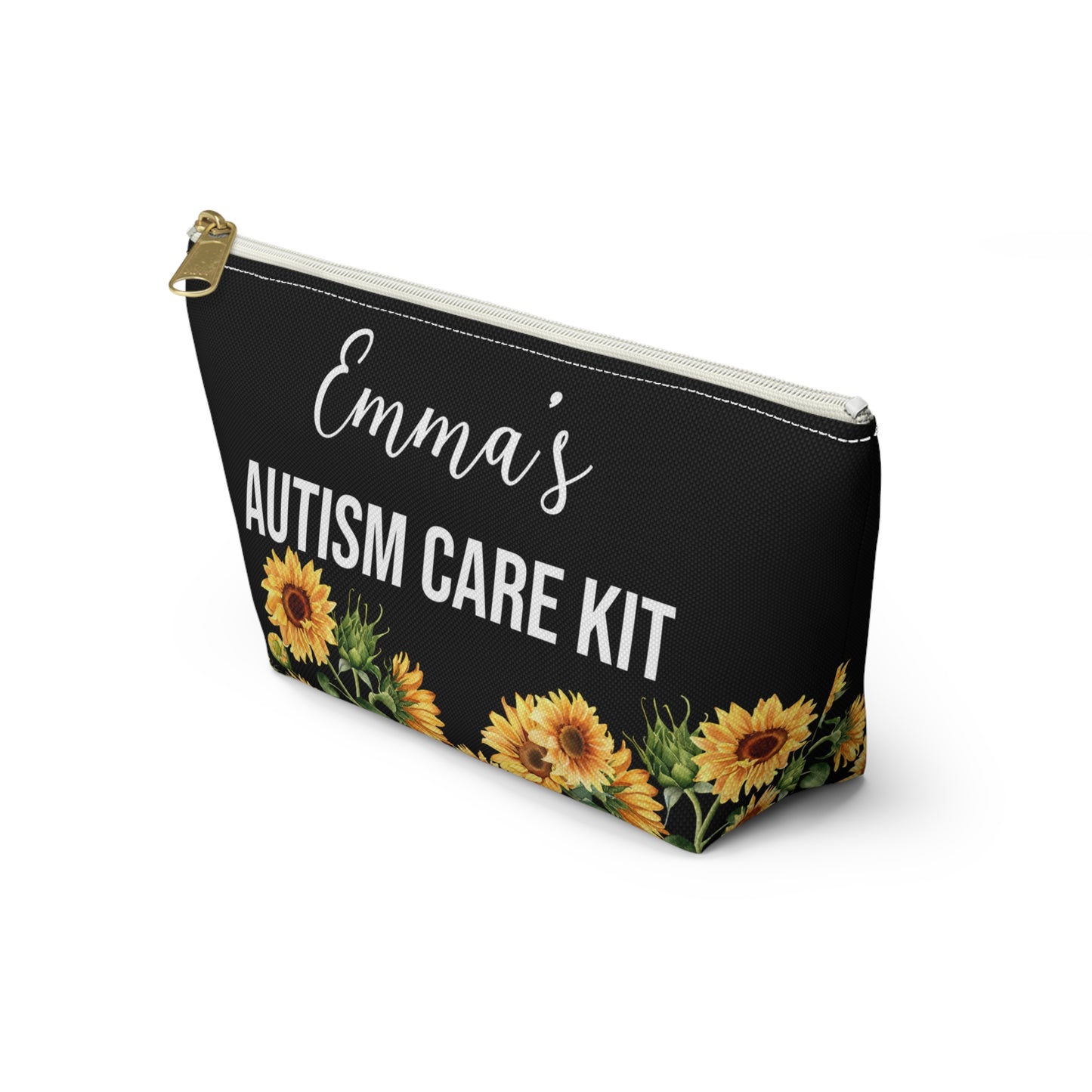 Personalized Autism Care Kit for Sensory Tools and Daily Support Essentials Portable Travel Pouch for Kids or Adults with Autism Needs