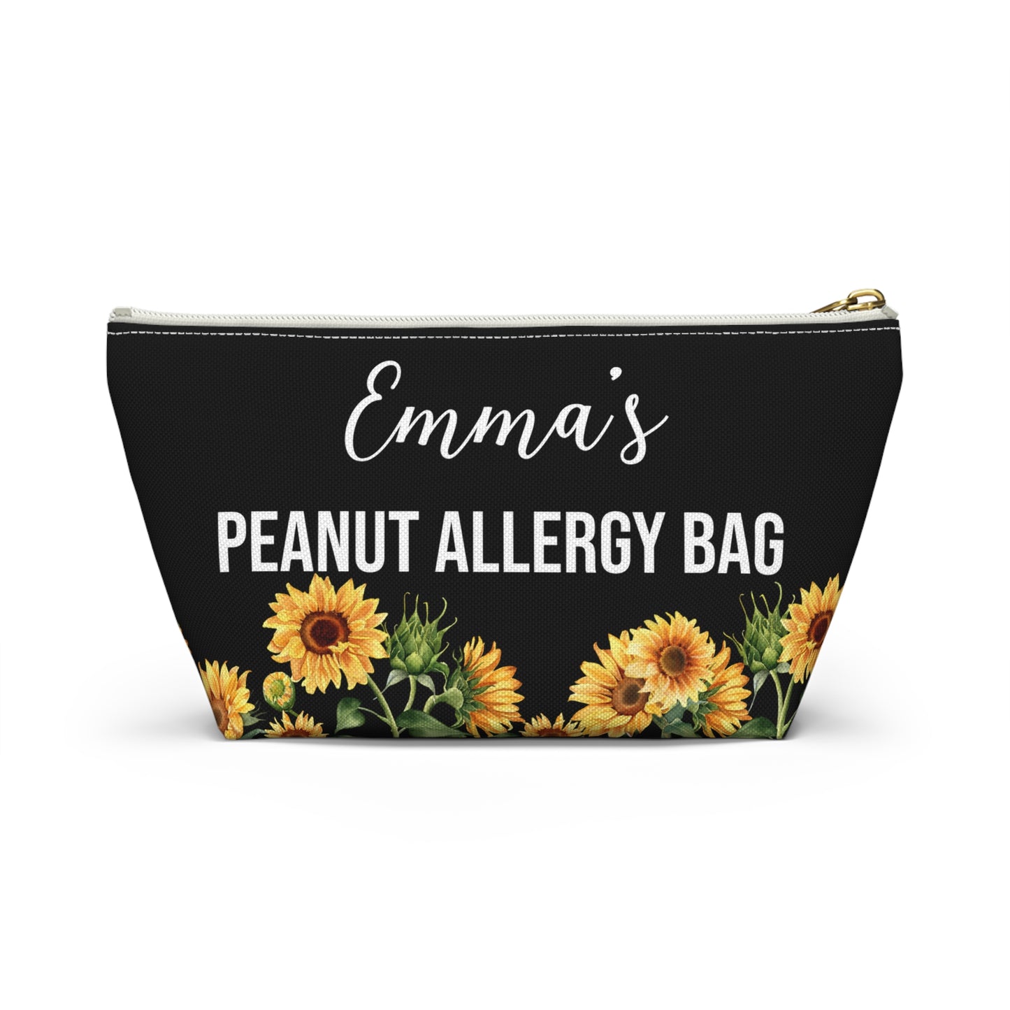 Peanut Allergy Bag Personalized Medical Alert Pouch for EpiPen and Meds Travel Emergency Kit for Severe Food Allergy Essentials