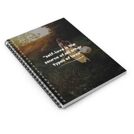 Personalized Self Love Journal Book, Custom Affirmation Notebook, Mental Wellness Gift, Daily Reflection Journal, Name Mindfulness Book