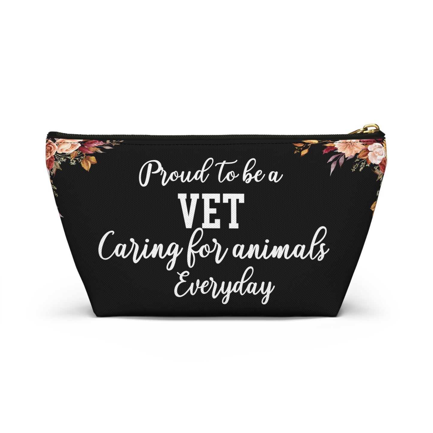 Vet Essentials Pouch Animal Care Organizer Zipper Bag for Veterinarians Medical Supplies Storage Portable and Durable Gift for Vets