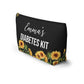 Diabetes Kit Pouch for Insulin Glucose Tabs and Supplies Personalized Medical Bag for Daily Use Travel or Emergency Diabetes Essentials