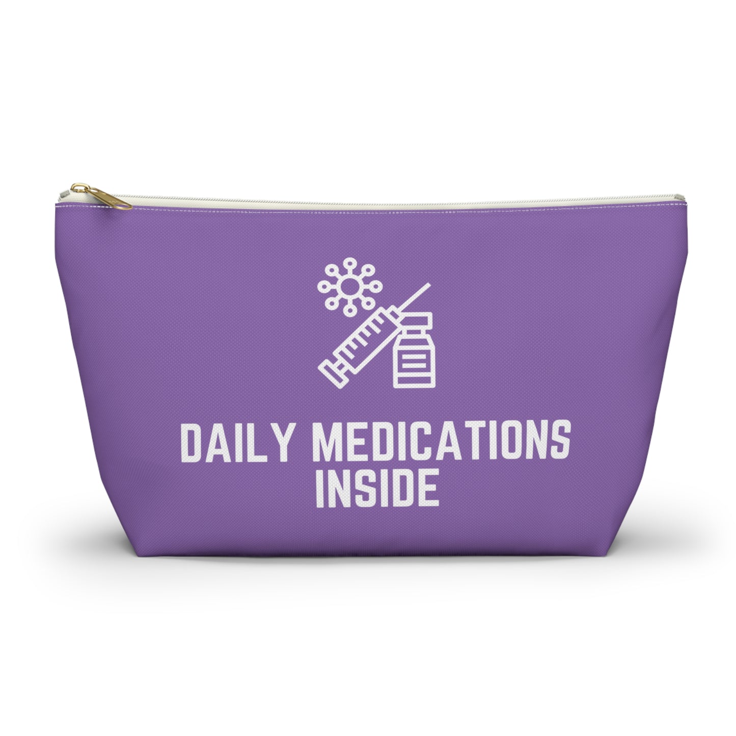 Personalized Daily Medications Inside Pouch for Organized Medication Storage Travel Organizer for Pills and Health Essentials