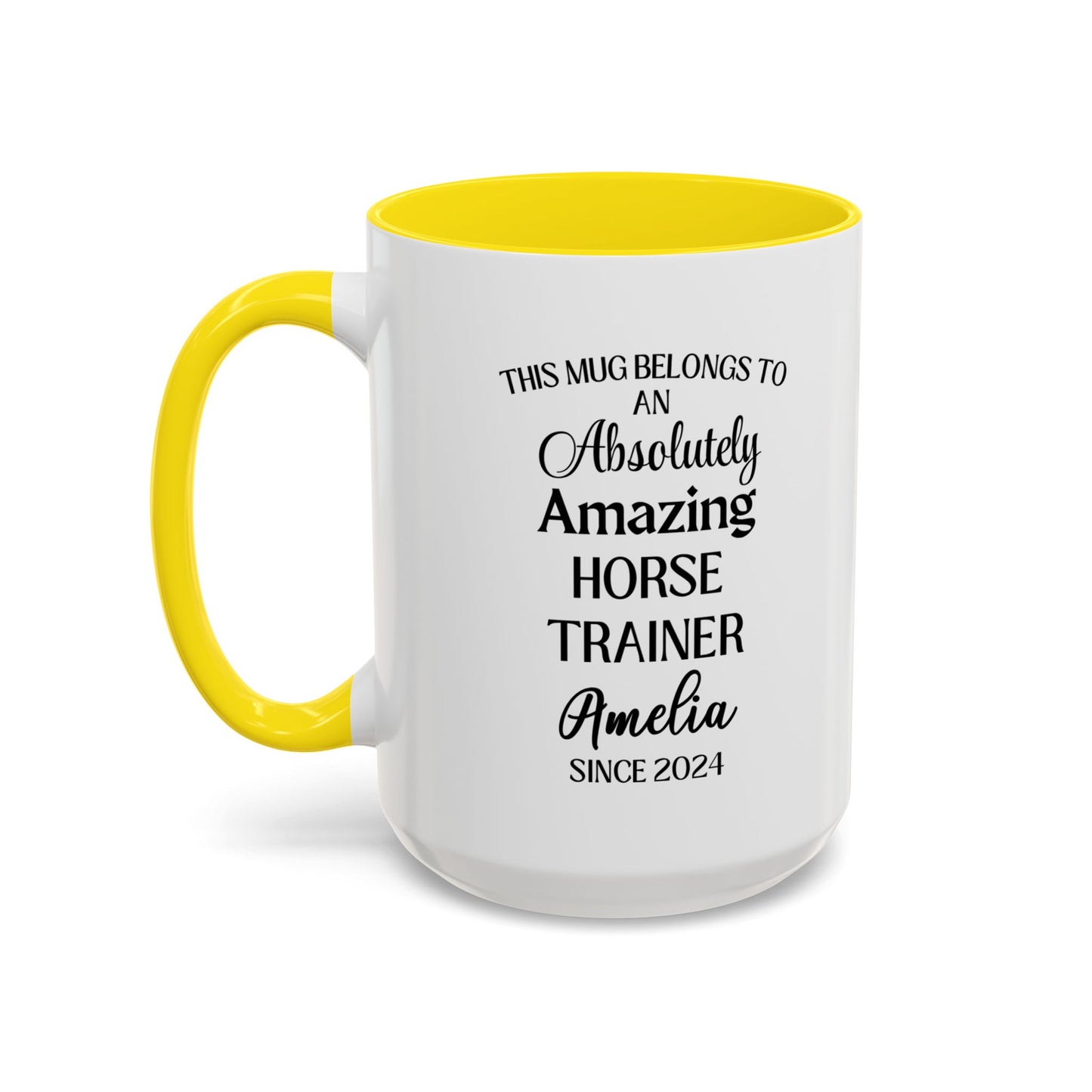 Custom Horse Trainer Mug, Funny Equestrian Mug, Personalized Horse Riding Coach Cup, Stable Mentor Gift
