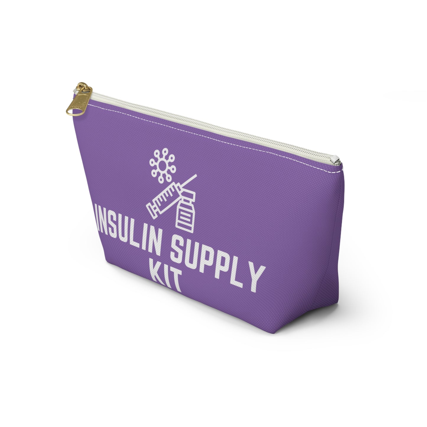 Personalized Insulin Supply Kit Pouch for Diabetes Medication Storage Travel Organizer for Insulin Pens Syringes and Supplies