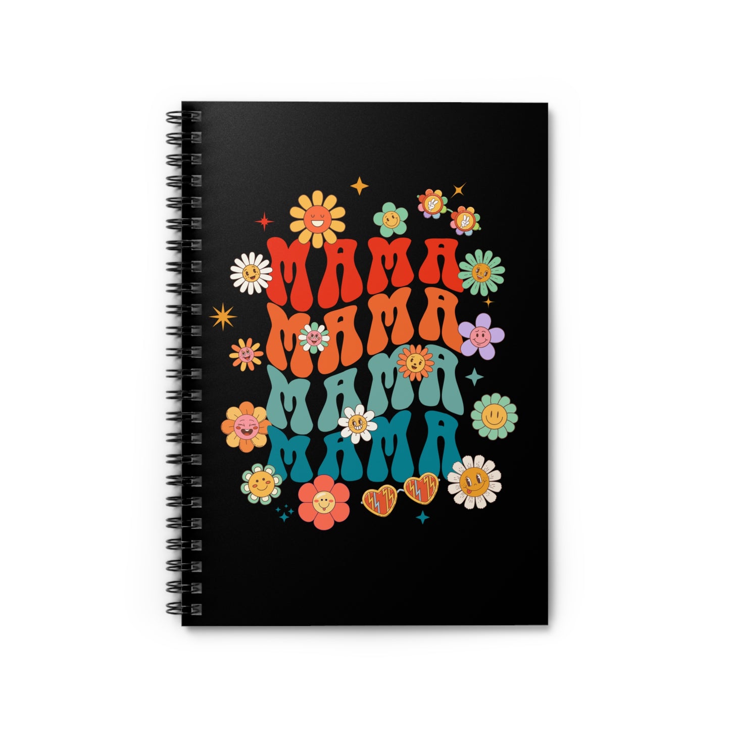 Personalized Mama Journal Book, Custom Notebook for Mom, Gift from Kids, Thoughtful Mothers Day Gift, Memory Book for Mama, Name Journal