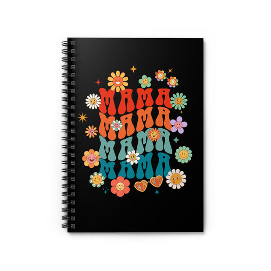 Personalized Mama Journal Book, Custom Notebook for Mom, Gift from Kids, Thoughtful Mothers Day Gift, Memory Book for Mama, Name Journal