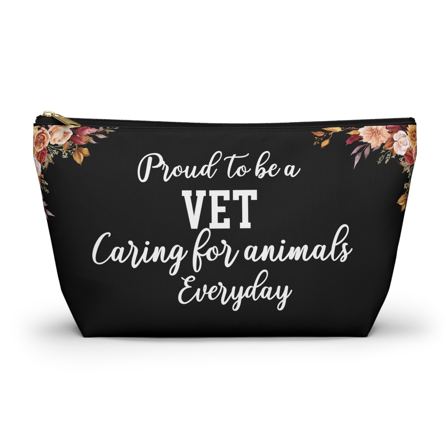 Vet Essentials Pouch Animal Care Organizer Zipper Bag for Veterinarians Medical Supplies Storage Portable and Durable Gift for Vets