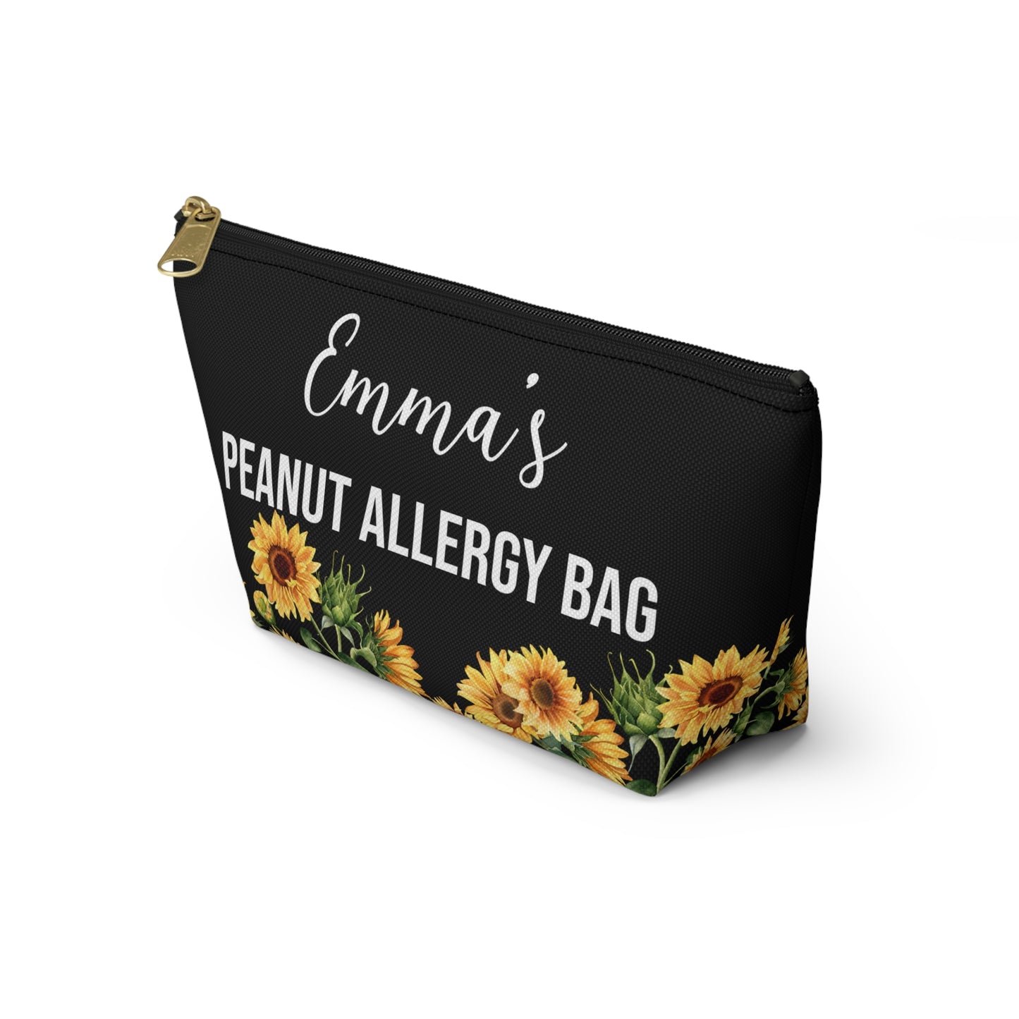 Peanut Allergy Bag Personalized Medical Alert Pouch for EpiPen and Meds Travel Emergency Kit for Severe Food Allergy Essentials