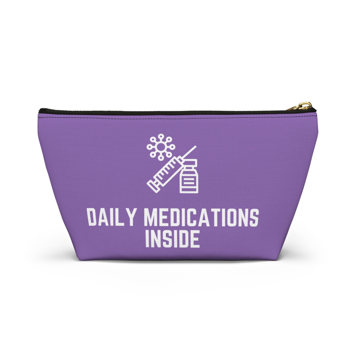 Personalized Daily Medications Inside Pouch for Organized Medication Storage Travel Organizer for Pills and Health Essentials