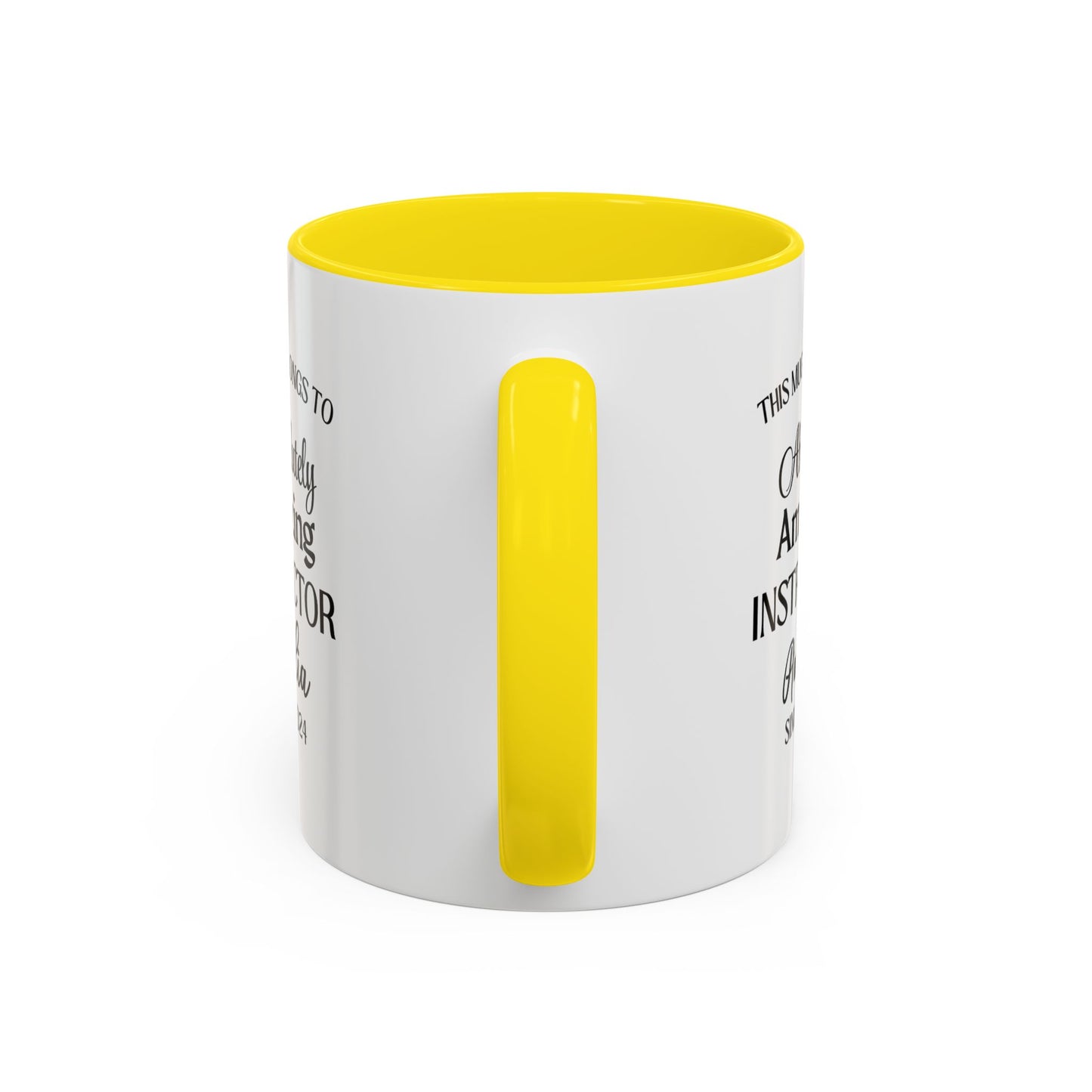 Custom Instructor Mug, Funny Teaching Gift, Personalized Educator Coffee Cup, Mentor Appreciation Mug