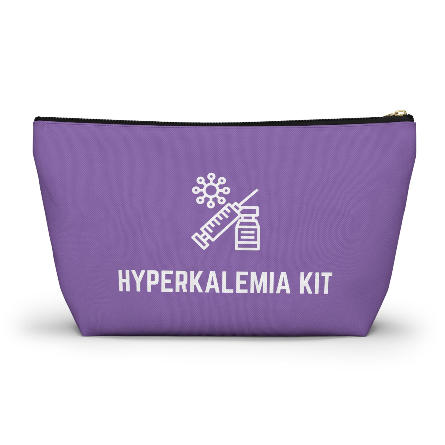 Personalized Hyperkalemia Kit Pouch for Emergency Medication Storage Travel Organizer for Potassium Management and Health Essentials