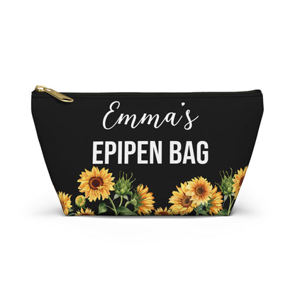 EpiPen Bag for Allergy Emergency Meds Personalized Pouch for EpiPens and Medical Essentials Travel Case for Kids and Adults