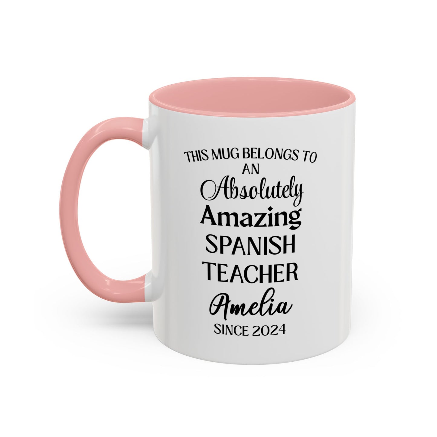 Mug, Custom Spanish Teacher Gift, Gracias Teacher Cup, Funny Language Instructor, Personalized Coffee Mug
