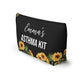 Personalized Asthma Kit Inhaler Bag for Emergency Medications Compact Travel Pouch for Kids or Adults with Asthma Essentials Inside