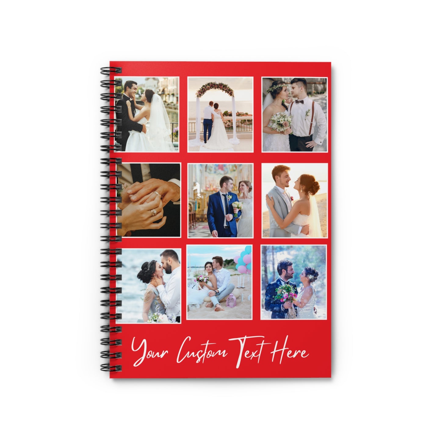 Personalized Couple Journal Book Custom Love Story Notebook Gift for Boyfriend Girlfriend Anniversary or Valentines Gift for Couples