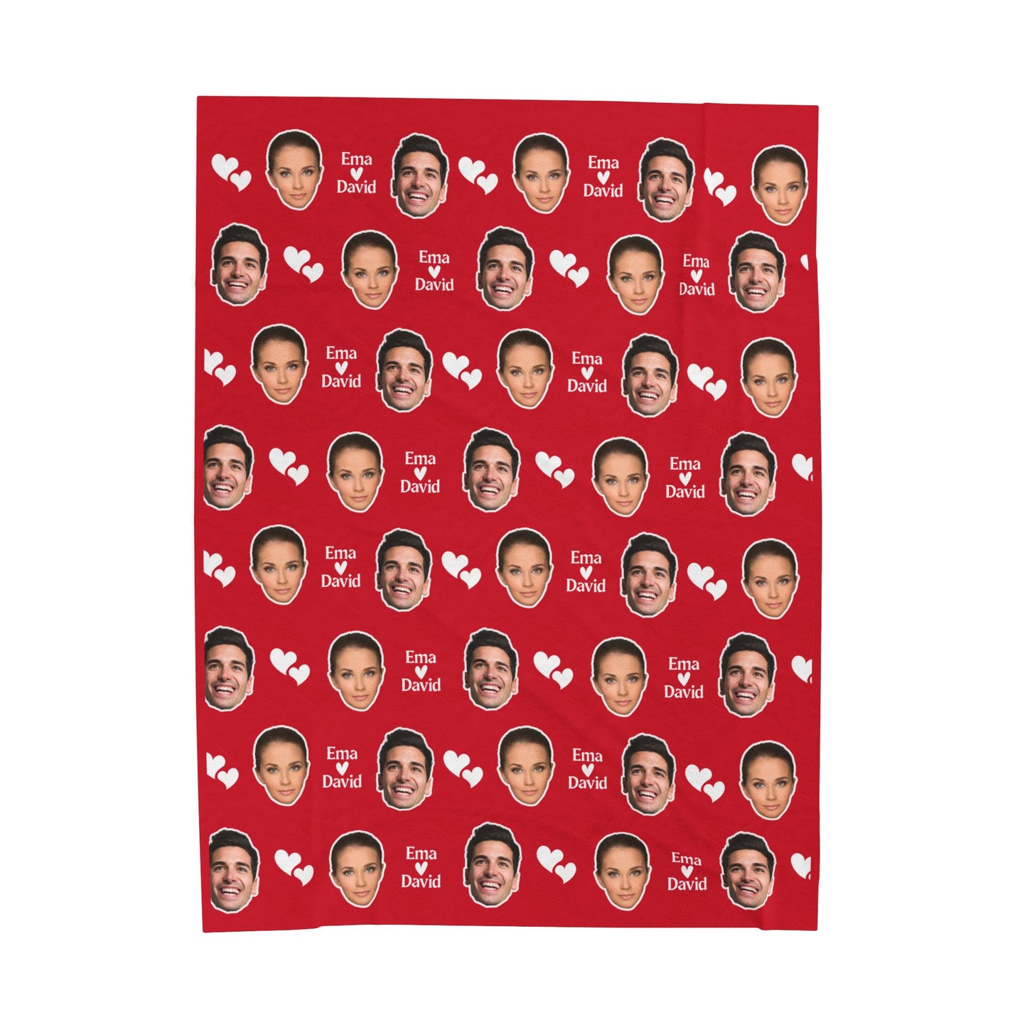 Personalized Face Blanket, Custom Photo Blanket, Faces on Blanket, Gift for Family, Custom Image Blanket, Graduation Gift, Cozy Throw