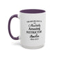 Custom Instructor Mug, Funny Teaching Gift, Personalized Educator Coffee Cup, Mentor Appreciation Mug