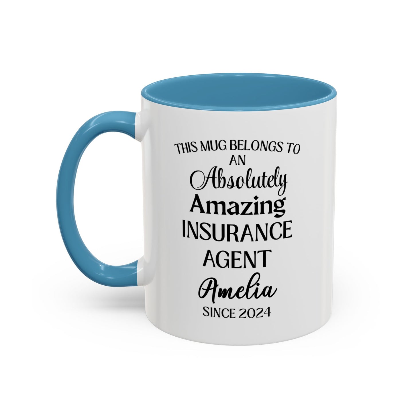 Custom Insurance Agent Mug, Funny Risk Manager Gift, Personalized Office Mug, Financial Advisor Coffee Cup