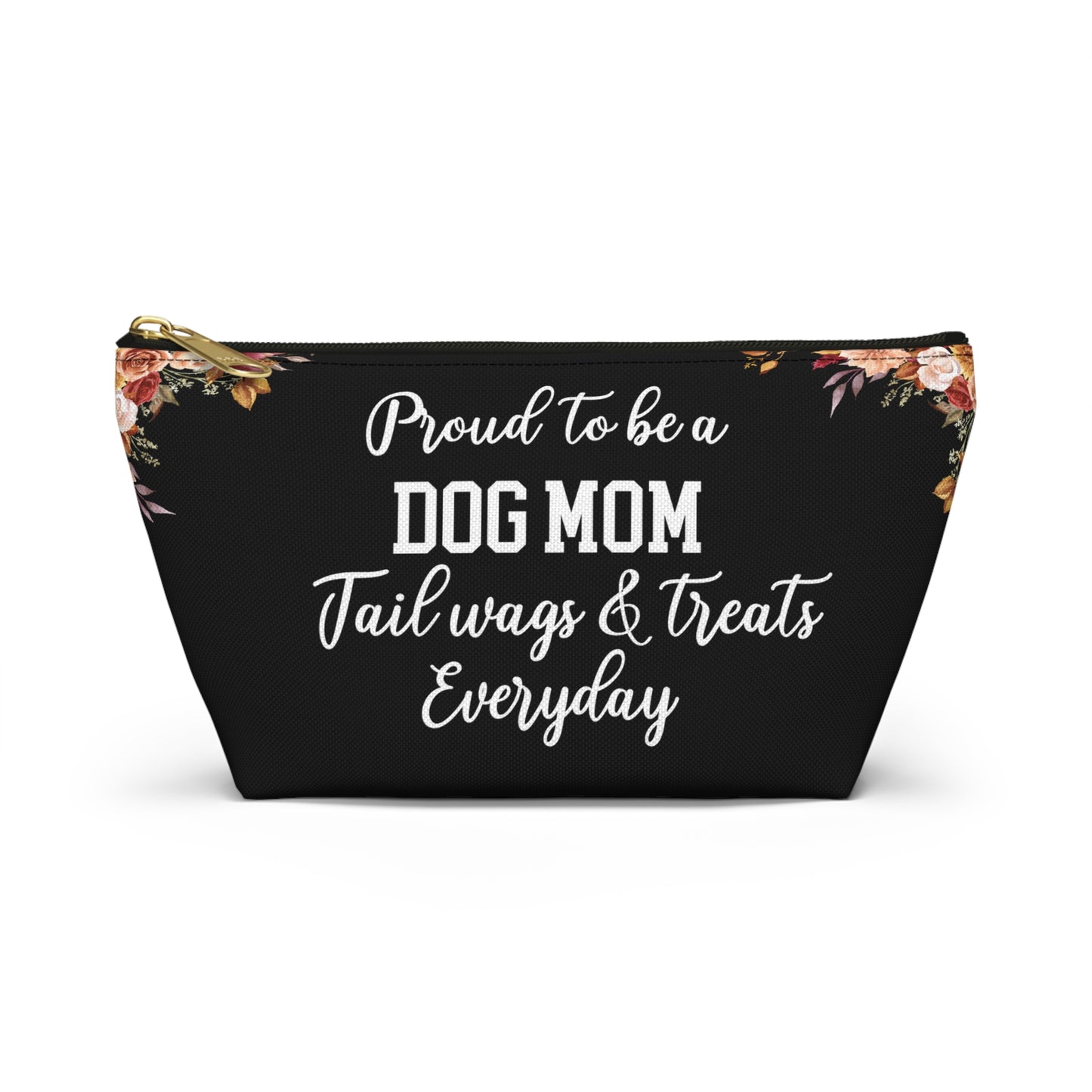 Dog Mom Essentials Pouch Gift For Dog Lovers Pet Treat Bag Organizer Cute Makeup Travel Case For Dog Mama Everyday Carry Dog Walker Gift