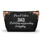 Dad Essentials Pouch Gift For Father Everyday Carry Bag Organizer For Dad Toiletry Pouch Mens Travel Pouch Fathers Day Gift Idea