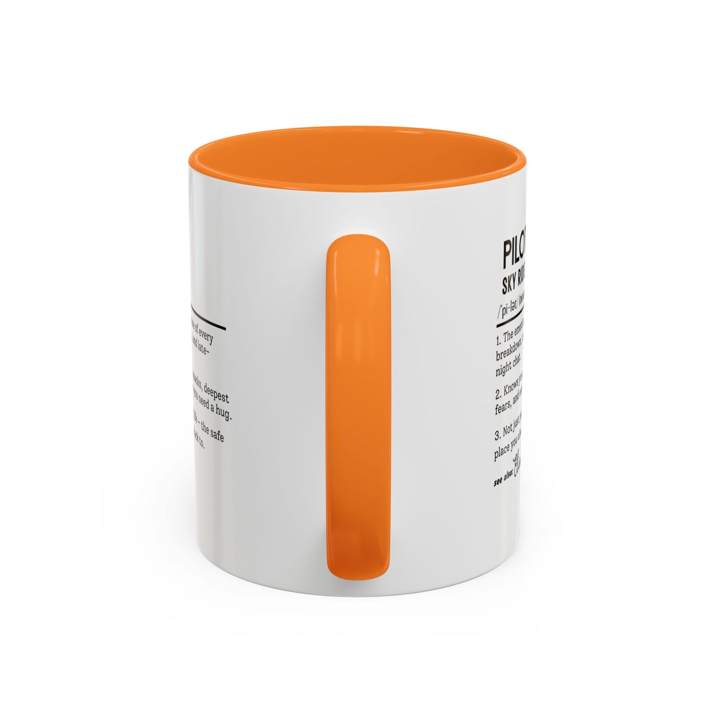 Aviation Pilot Dictionary Mug, Funny Sky Rider Gift, Personalized Coffee Cup, Colorful Mugs (11oz, 15oz), Aviation Gifts for Pilots,