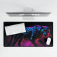 Neon Panther Desk Mat - Stylish Mouse Pad, Office Accessory, Gamer Gift, Home Decor, Desk Organizer