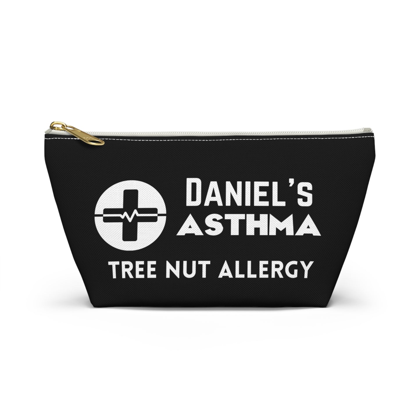Personalized Asthma and Tree Nut Allergy Meds Pouch for Daniel Emergency Inhalers EpiPens Allergy Kit Travel Organizer