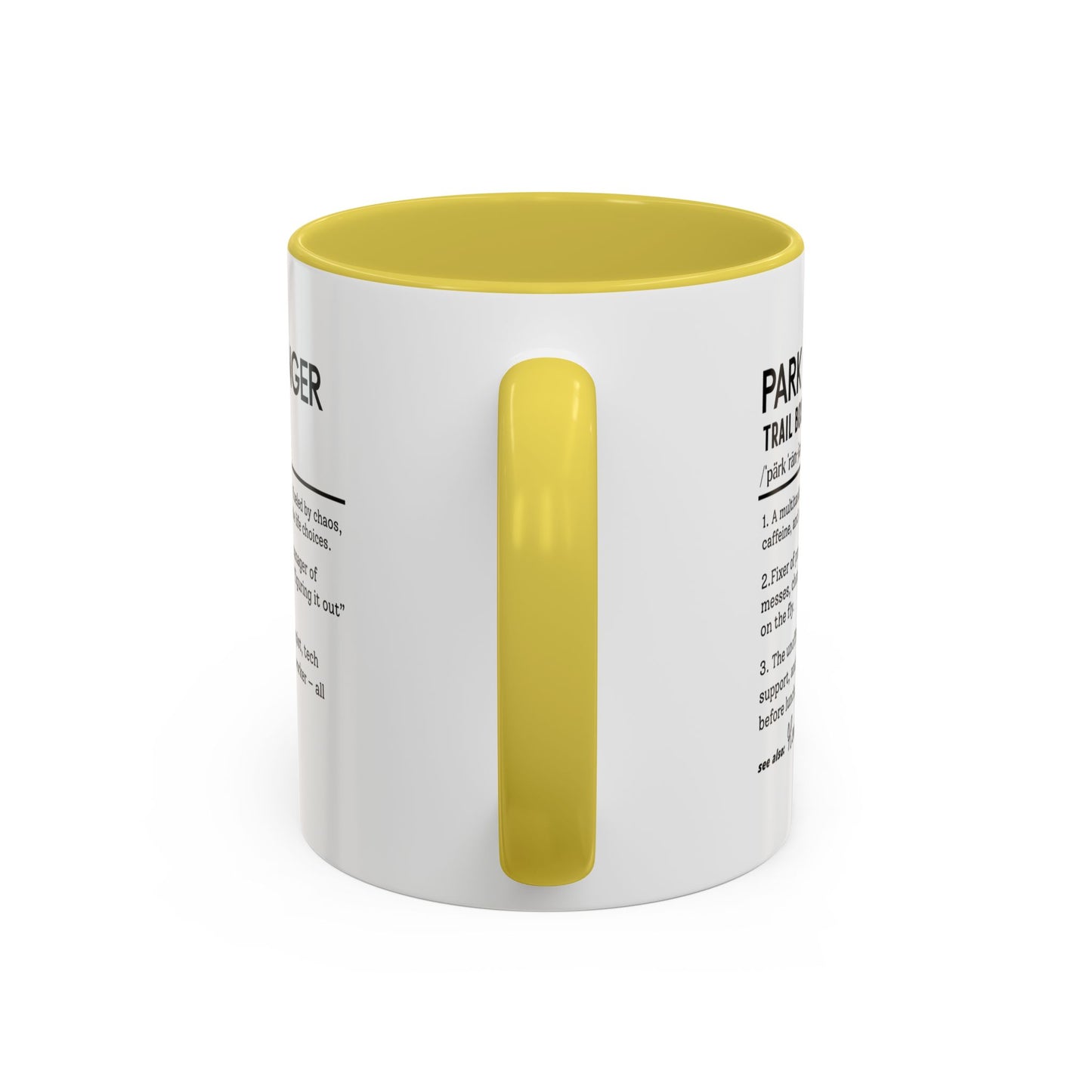 Custom Park Ranger Mug, Funny Nature Gift, Ranger Definition Mug, Personalized Hiking Mug, Colorful Mugs (11oz, 15oz), Forest Lover Cup