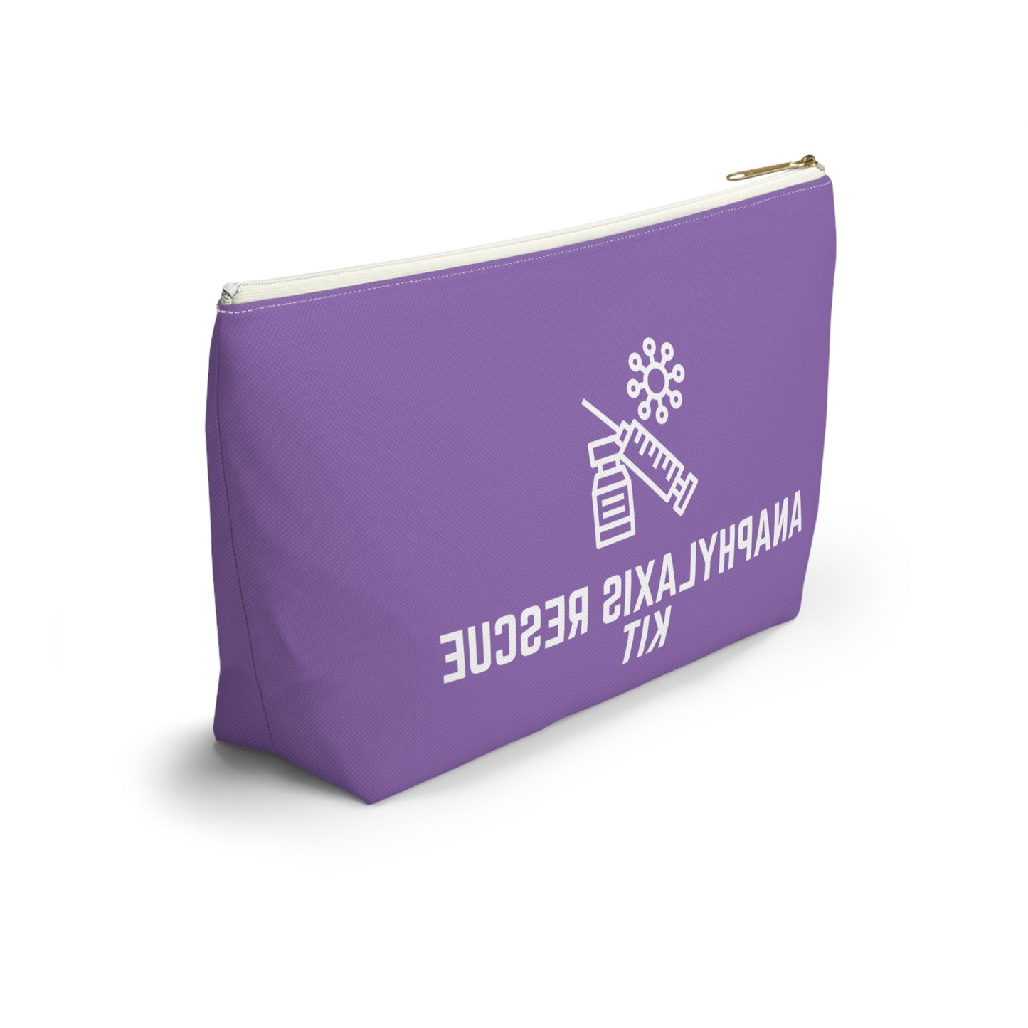 Personalized Anaphylaxis Rescue Kit Pouch for Emergency Medication Storage Travel Organizer for Allergy Emergency and Life Saving Supplies