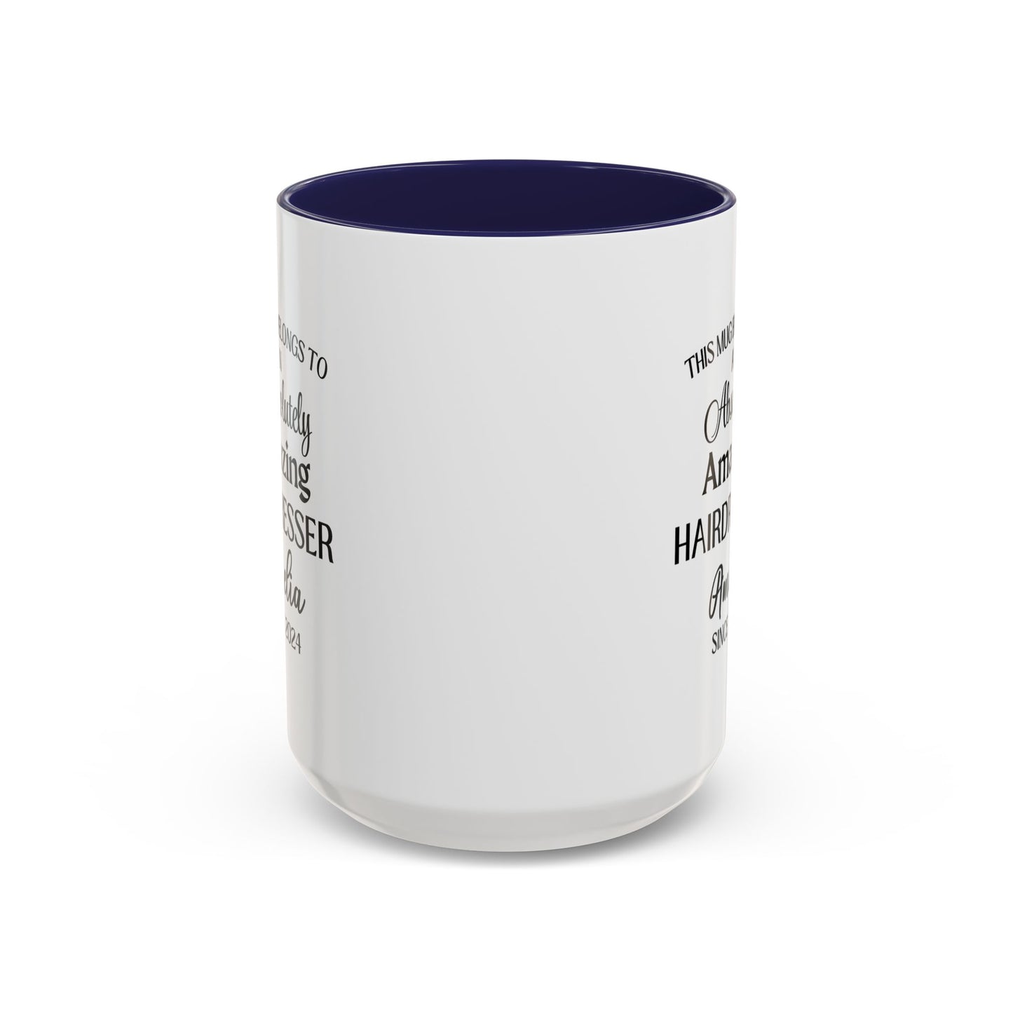Custom Hairdresser Mug, Funny Salon Stylist Gift, Personalized Hair Artist Cup, Cosmetologist Coffee Mug