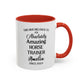 Custom Horse Trainer Mug, Funny Equestrian Mug, Personalized Horse Riding Coach Cup, Stable Mentor Gift