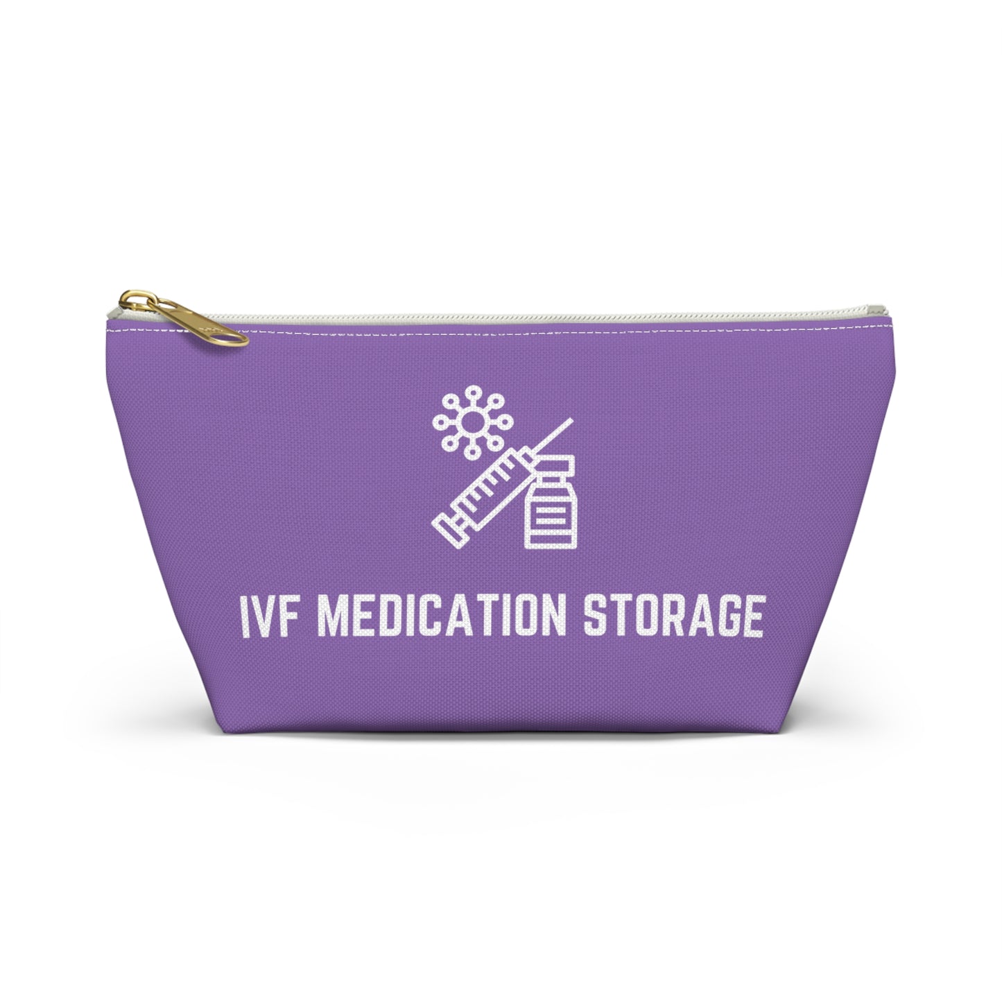 Personalized IVF Medication Storage Pouch for Fertility Treatment Supplies Travel Organizer for Injections and Daily Meds