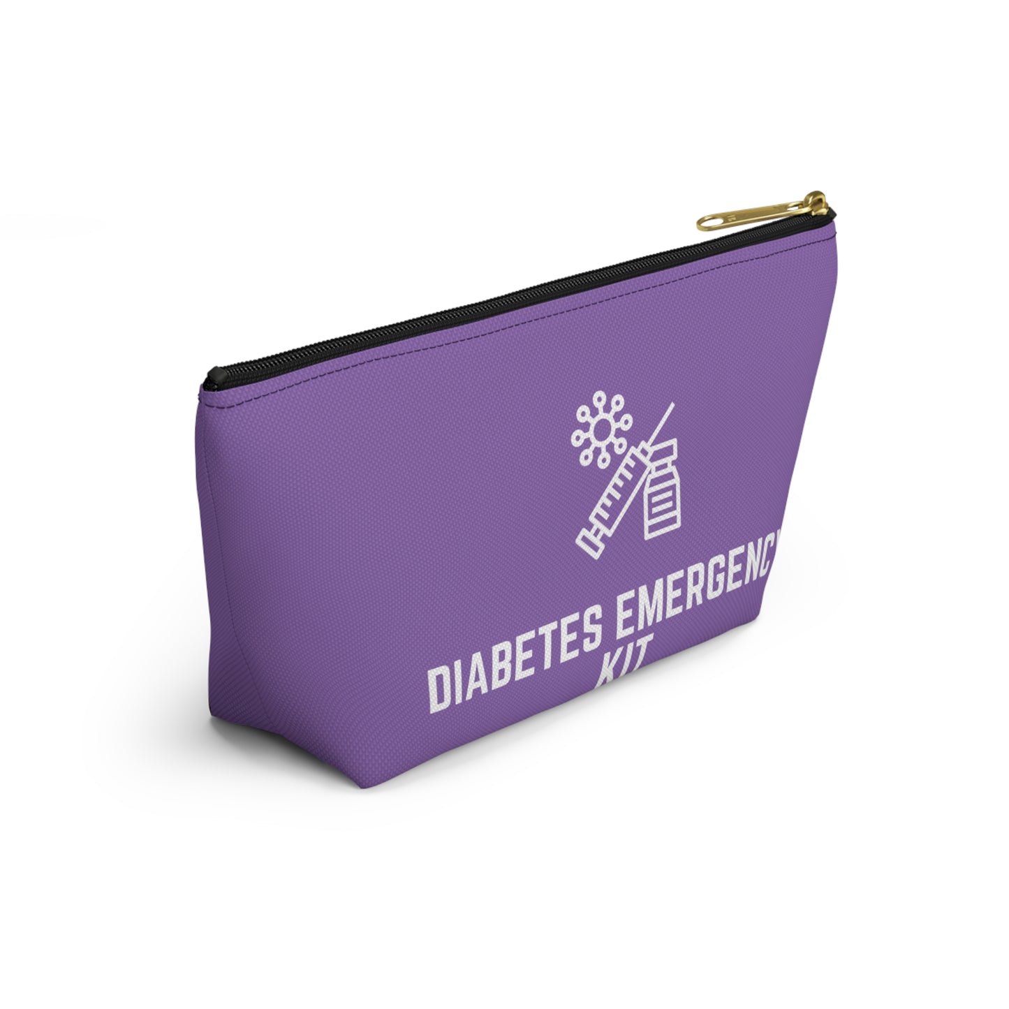 Personalized Diabetes Emergency Kit Pouch for Insulin Storage Travel Organizer for Diabetes Supplies and Medical Essentials