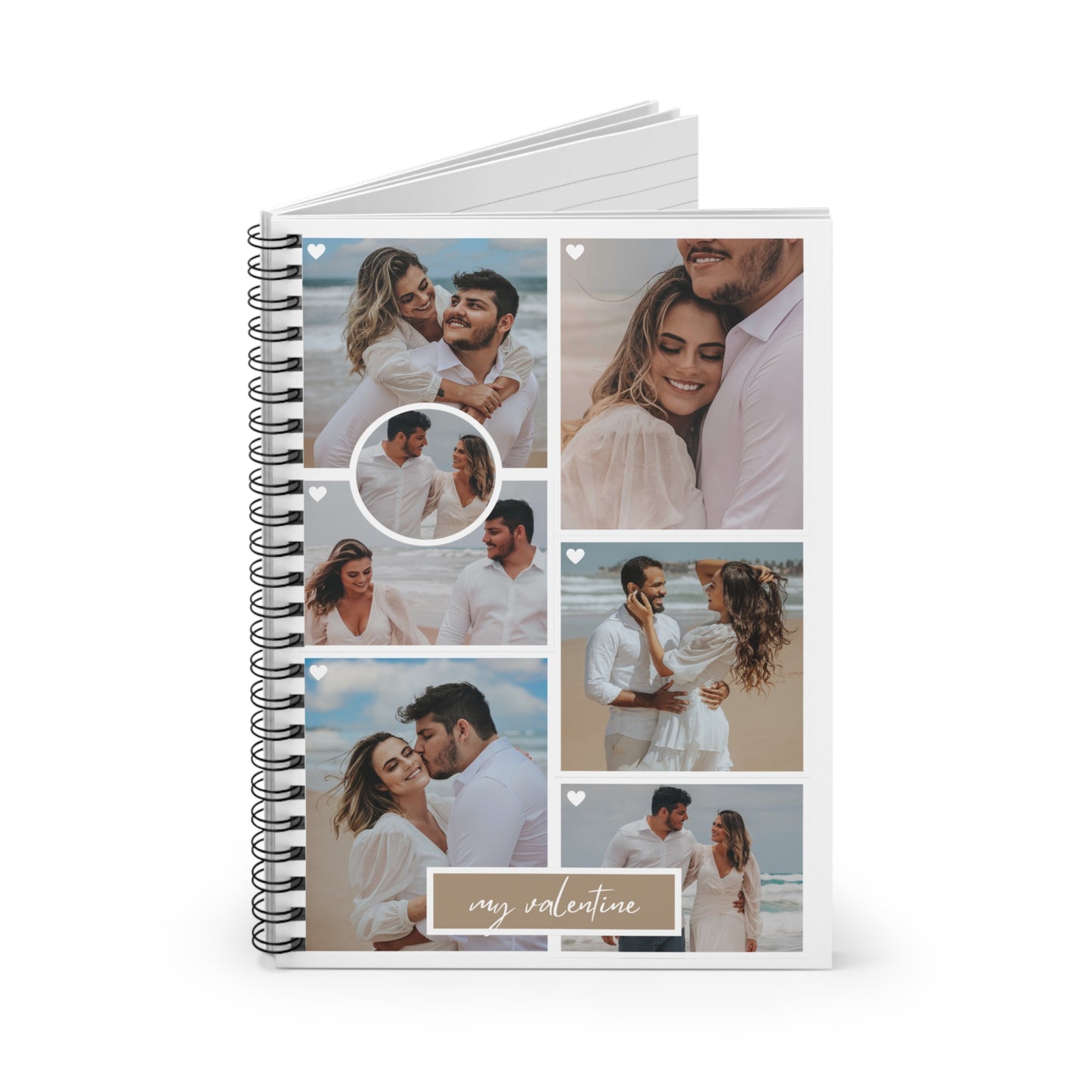 Personalized Couple Gift, Custom Name Journal or Print, Gift for Boyfriend, Girlfriend, Anniversary Gift, Romantic Keepsake, Love Book