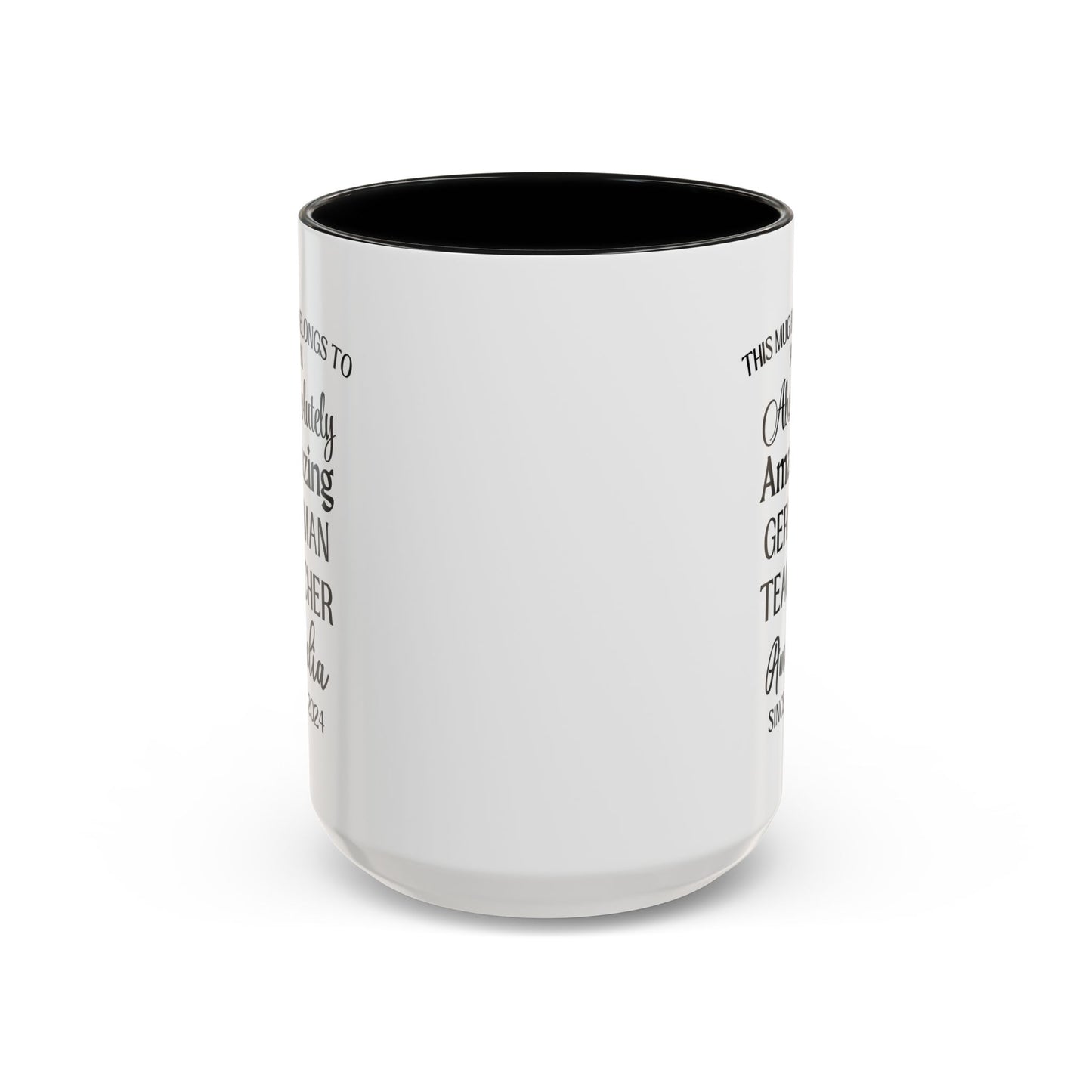 Custom German Teacher Mug, Funny Language Teacher Gift, Personalized German Mug, Danke Schön Cup, Classroom Gift