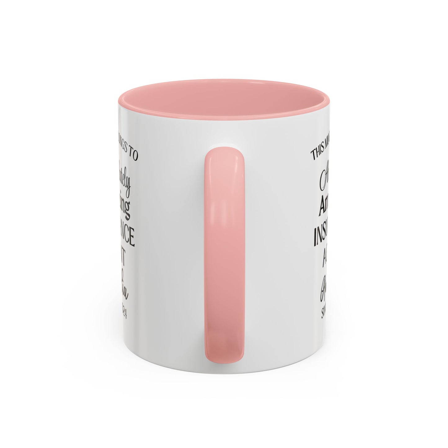 Custom Insurance Agent Mug, Funny Risk Manager Gift, Personalized Office Mug, Financial Advisor Coffee Cup