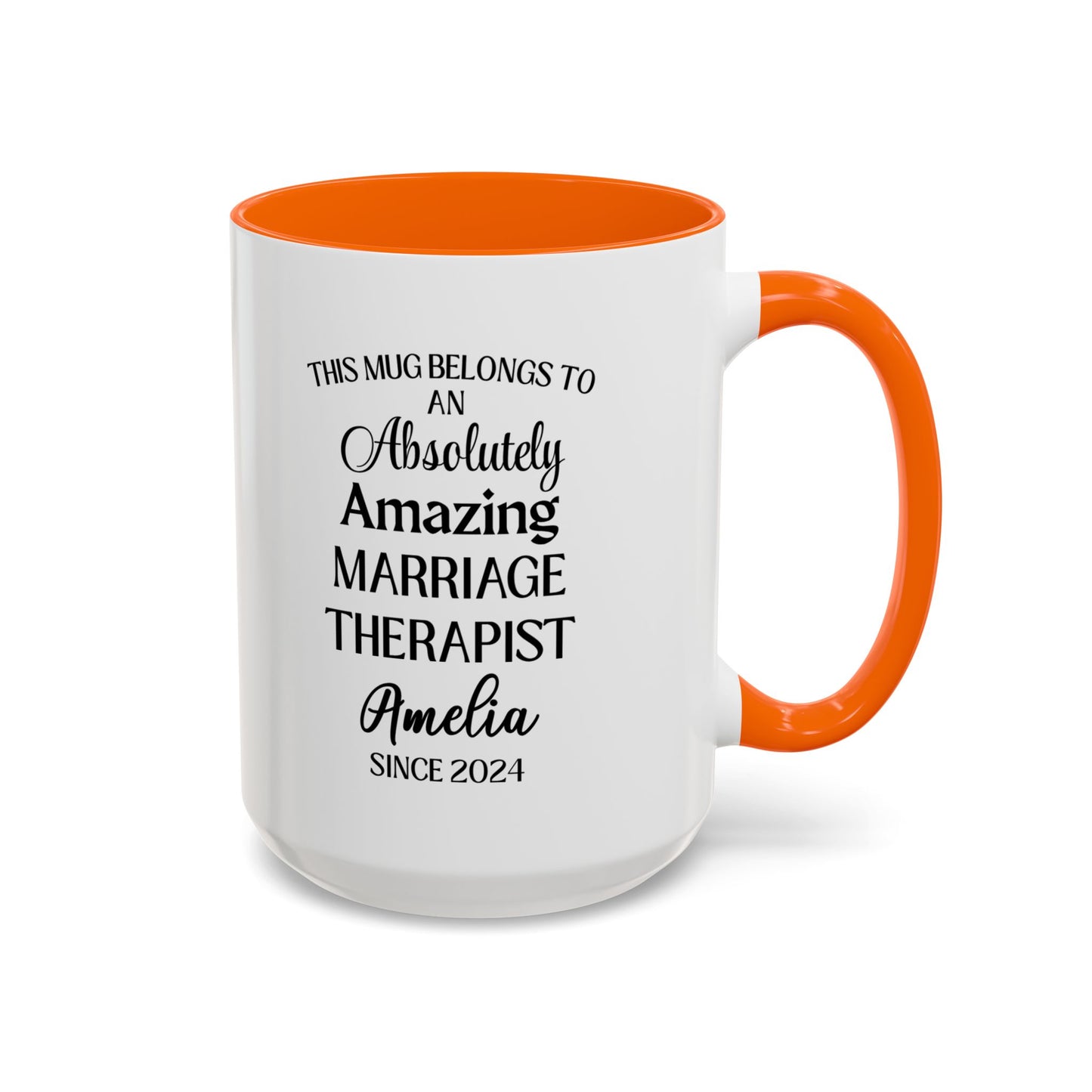 Coffee Mug, Custom Marriage Therapist Mug, Funny Relationship Counselor Gift, Personalized Couples Coach Cup, Gift for Couples, Wedding