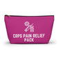 Personalized CRPS Pain Relief Pack Pouch for Chronic Pain Essentials Storage Travel Bag for Complex Regional Pain Syndrome Support