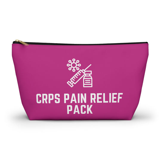 Personalized CRPS Pain Relief Pack Pouch for Chronic Pain Essentials Storage Travel Bag for Complex Regional Pain Syndrome Support