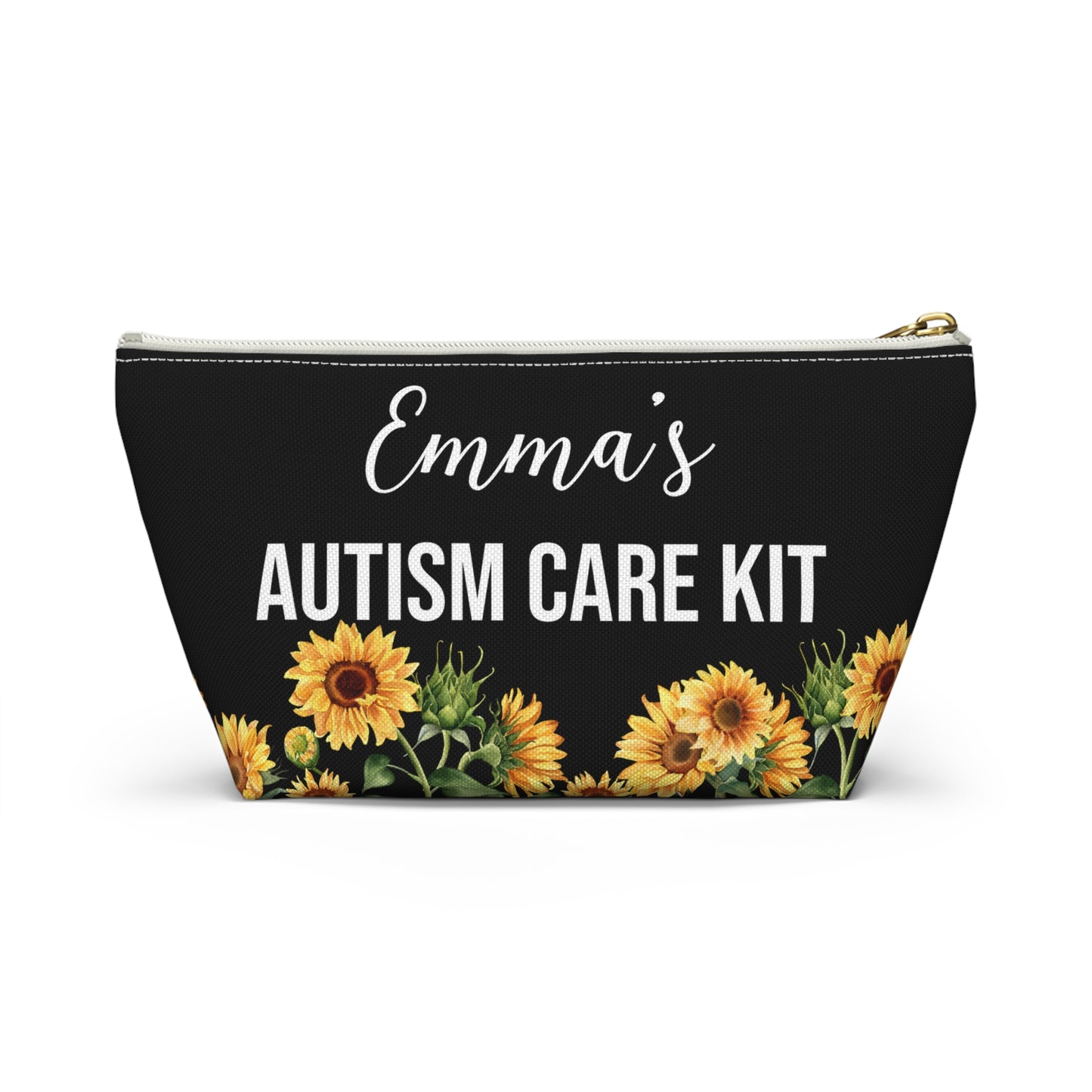 Personalized Autism Care Kit for Sensory Tools and Daily Support Essentials Portable Travel Pouch for Kids or Adults with Autism Needs