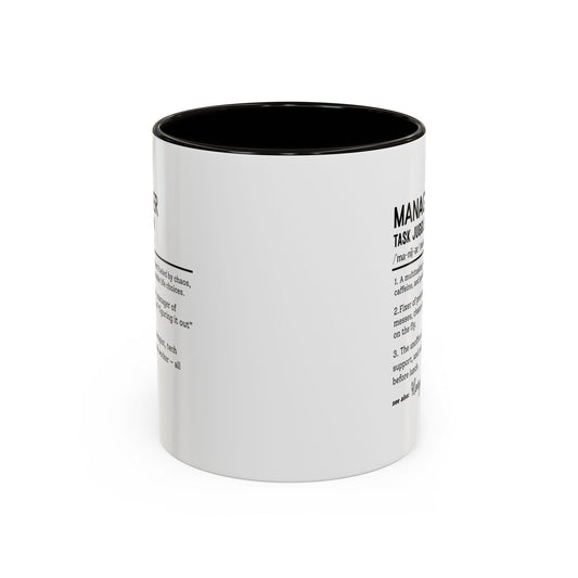 Funny Manager Mug, Custom Boss Gift, Office Leader Definition Cup, Personalized Coffee Mug, Supervisor Appreciation