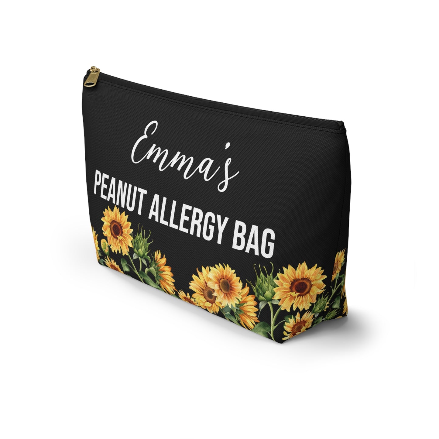 Peanut Allergy Bag Personalized Medical Alert Pouch for EpiPen and Meds Travel Emergency Kit for Severe Food Allergy Essentials
