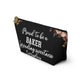 Proud To Be A Baker Pouch Spreading Sweetness Everyday Gift For Bakers Baking Accessory Storage Bag Cute Pastry Chef Zipper Pouch