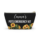POTS Emergency Kit Personalized Medical Pouch for Dysautonomia Essentials Daily Meds Salt Tabs Electrolytes Travel Supply Organizer