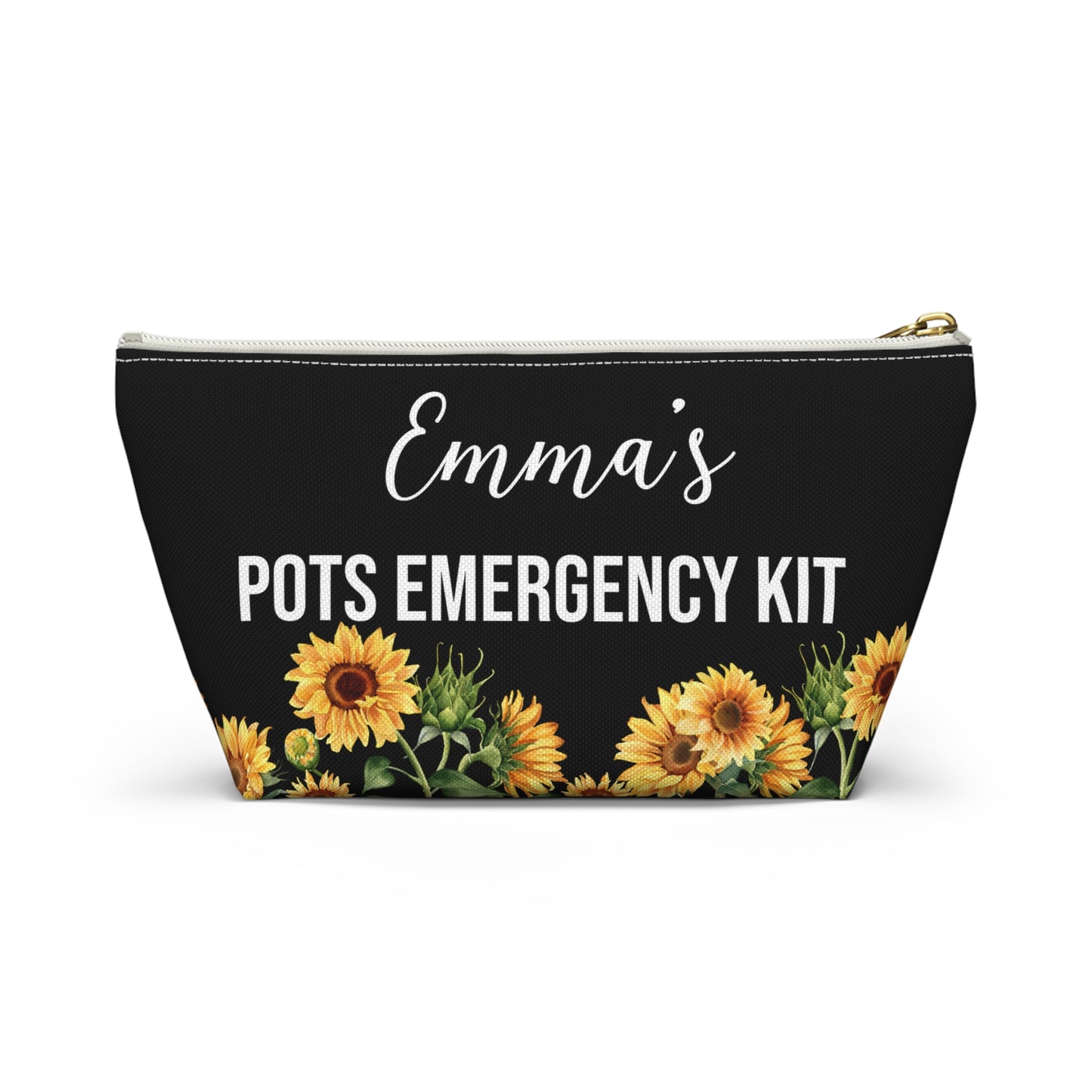 POTS Emergency Kit Personalized Medical Pouch for Dysautonomia Essentials Daily Meds Salt Tabs Electrolytes Travel Supply Organizer