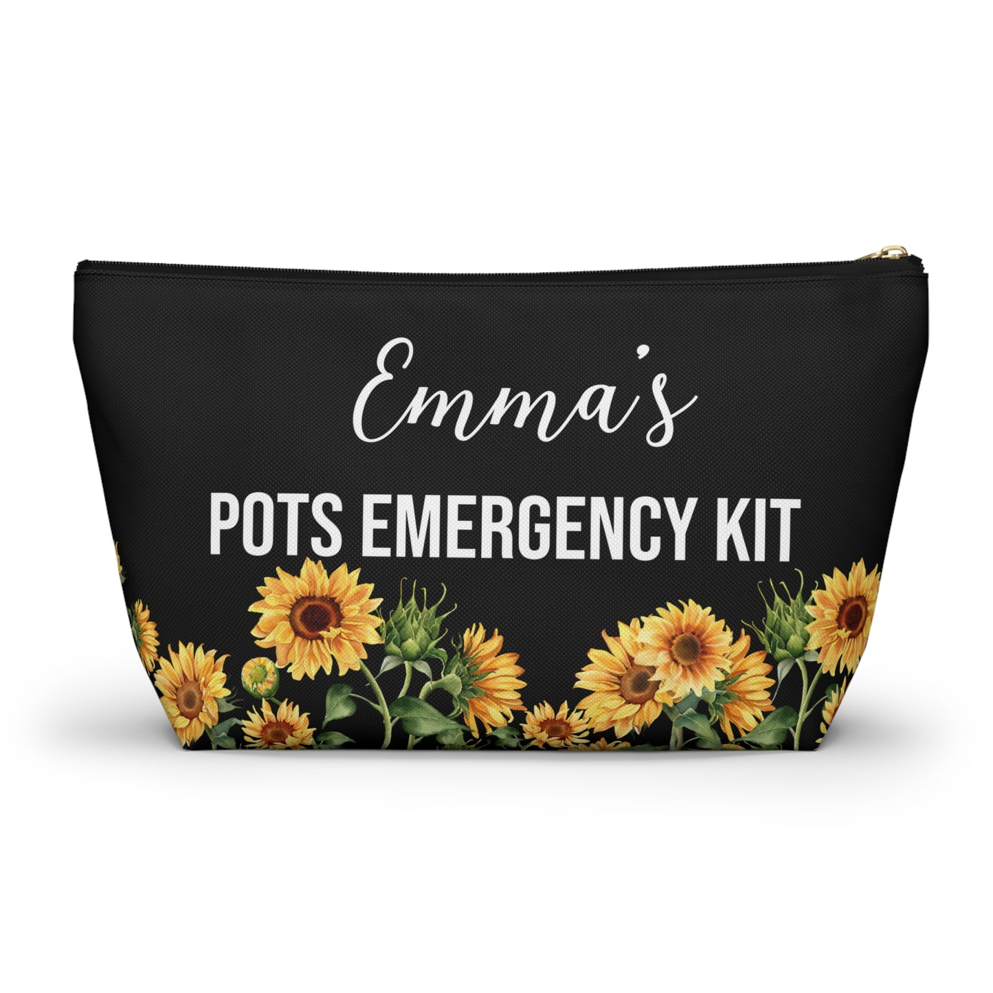 POTS Emergency Kit Personalized Medical Pouch for Dysautonomia Essentials Daily Meds Salt Tabs Electrolytes Travel Supply Organizer