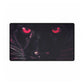 Mystical Panther Desk Mat - Stylish Workspace Decor, Office Accessory, Gaming Matt, Home Office Gift, Red Eyes Design