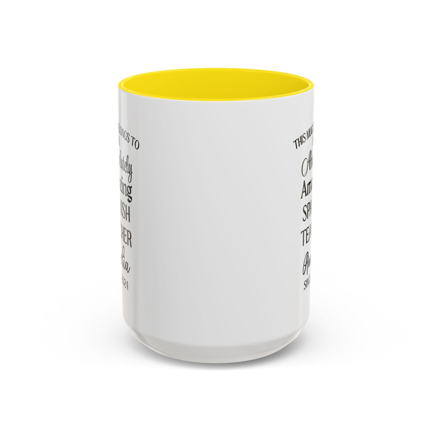 Mug, Custom Spanish Teacher Gift, Gracias Teacher Cup, Funny Language Instructor, Personalized Coffee Mug